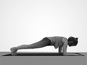 Yoga Unterarm Planke